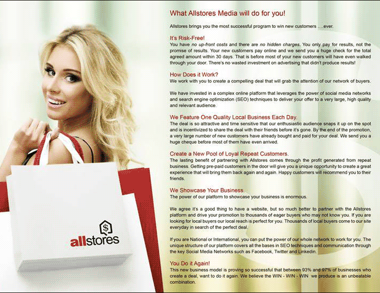 Allstores Ad Design