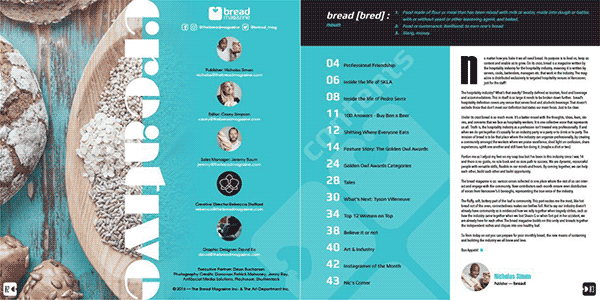 Bread Magazine Design