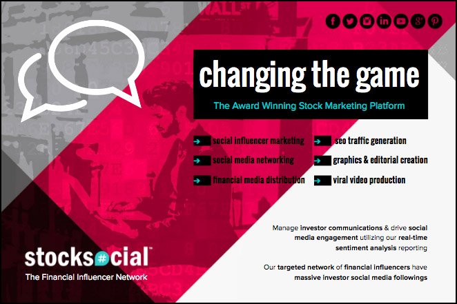 StockSocial Pitch Deck Design