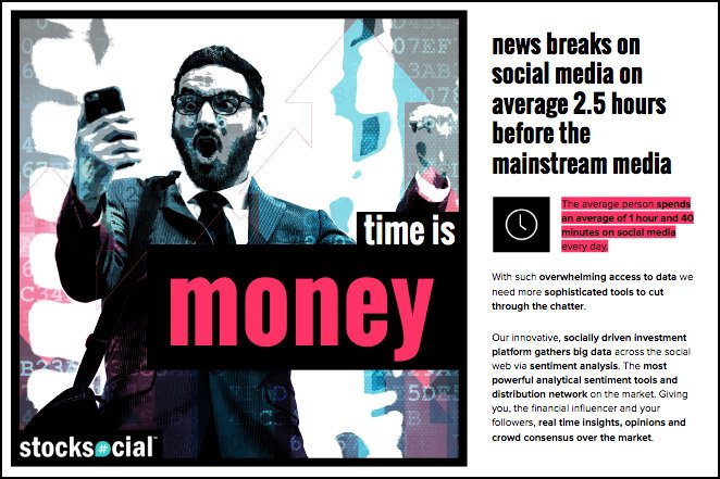 StockSocial Pitch Deck Design