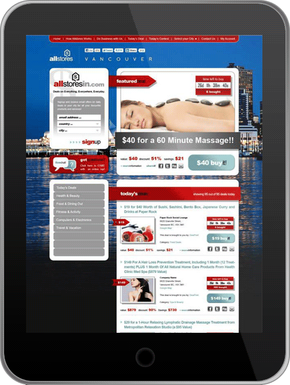AllStores Website Design and Website Development