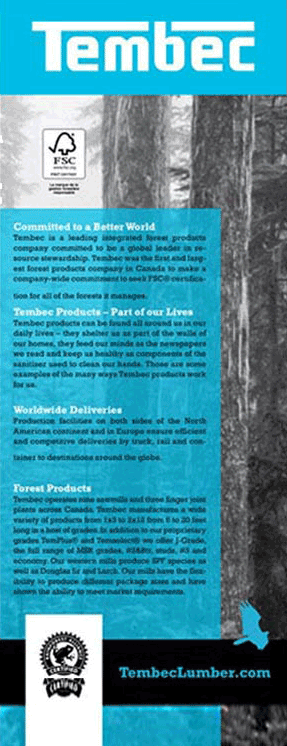 Tembec ZapStand Design